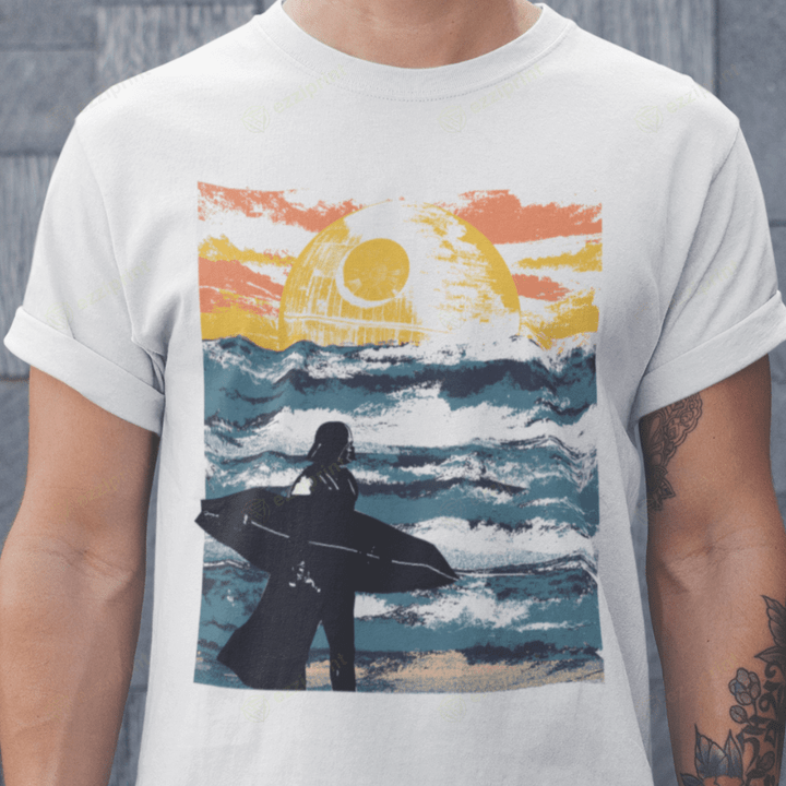 Surfing Time Darth Vader Star Wars T-Shirt