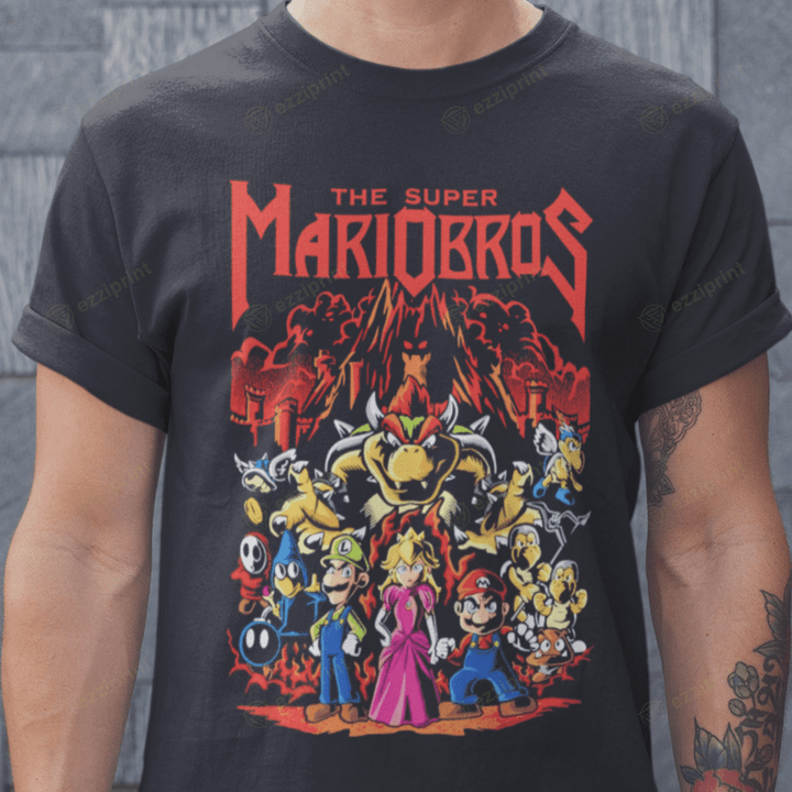 Super Bros Super Mario Bros T-Shirt