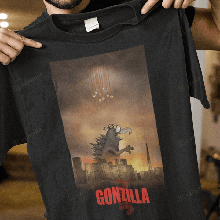 Gonzilla Godzilla Gonzo The Muppets Mashup T-Shirt