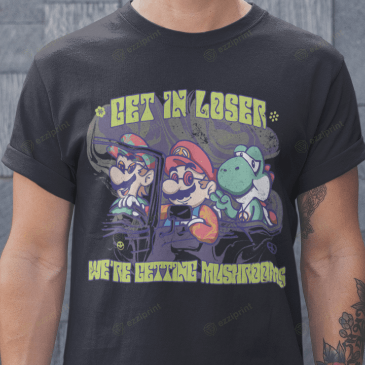 Getting Mushroom Mean Girls Super Mario Mashup T-Shirt