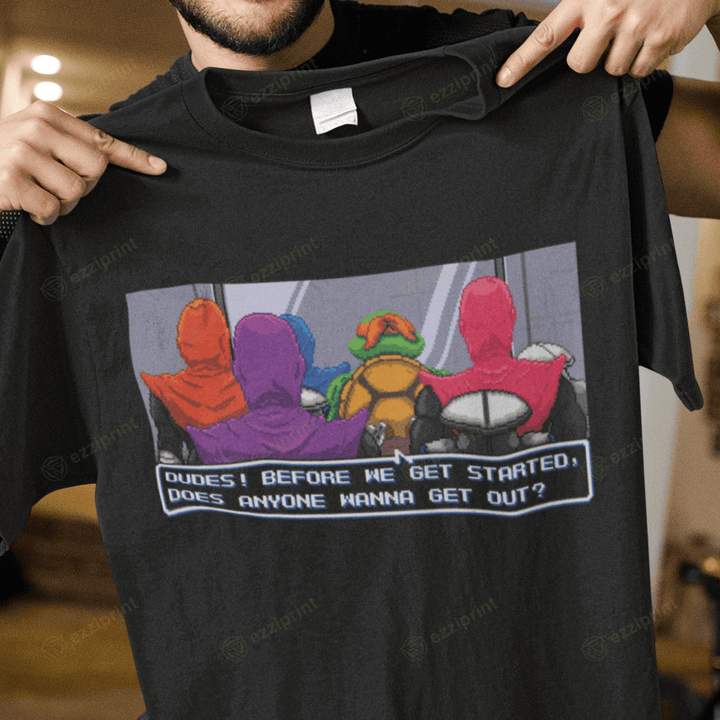 Thecno Elevator Teenage Mutant Ninja Turtles T-Shirt