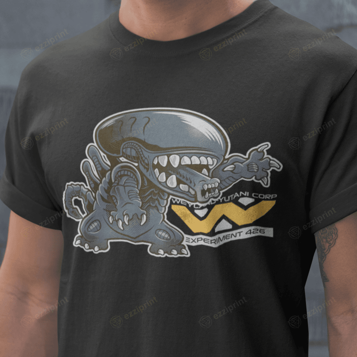 Experiment 426 Stitch Xenomorph Alien Mashup T-Shirt
