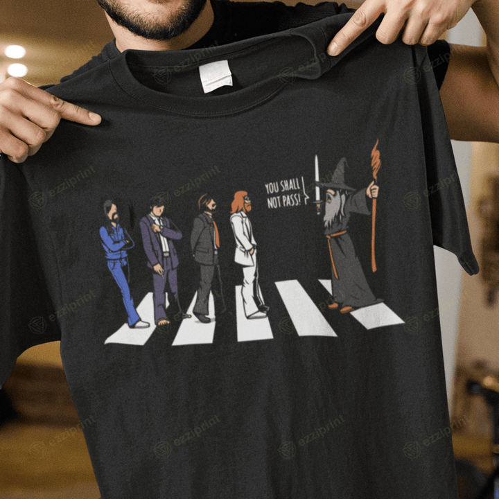 Closed Road Abbey Road Gandalf The Beatles T-Shirt