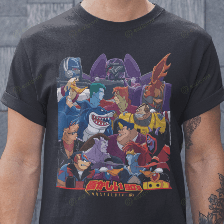 Good vs Evil 90’s Characters T-Shirt