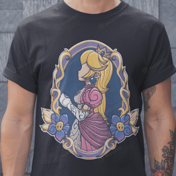 Peach Window Princess Peach Super Mario Bros T-Shirt