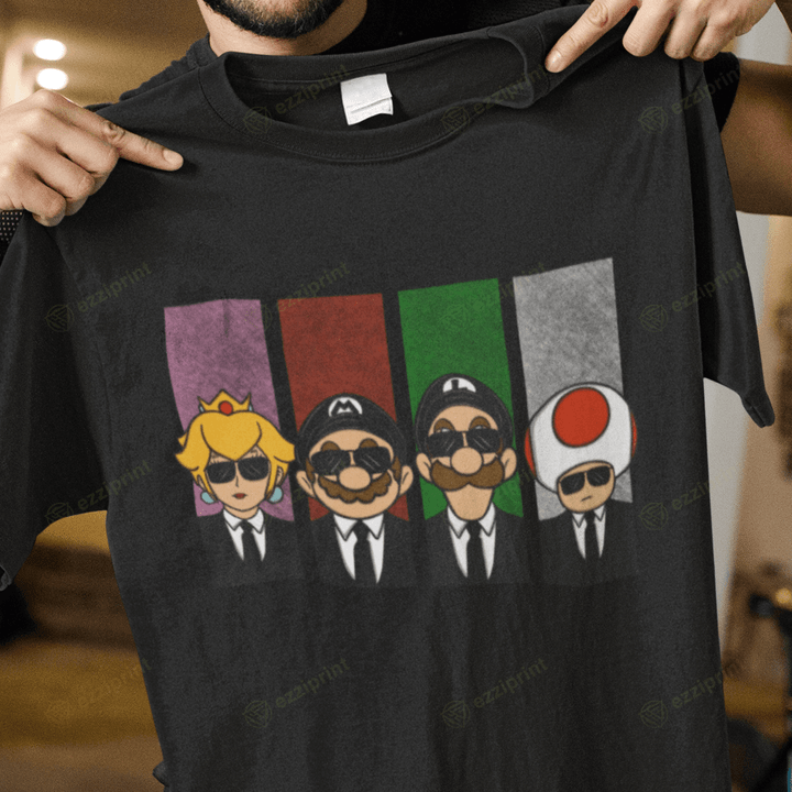 Reservoir Bros Reservoir Dogs Super Mario Bros Mashup T-Shirt