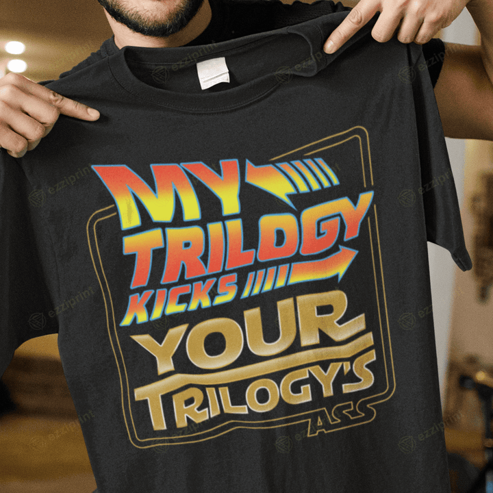 My Tri Kicks Your Tri Back to the Future T-Shirt