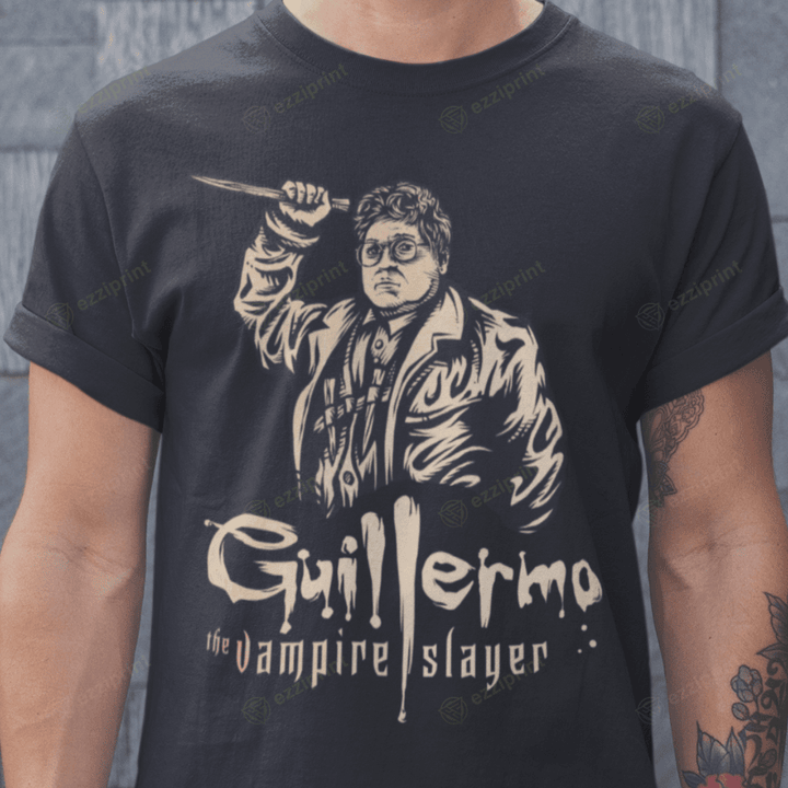 Guillermo the Vampire Slayer Buffy the Vampire Slayer What We Do in the Shadows Mashup T-Shirt