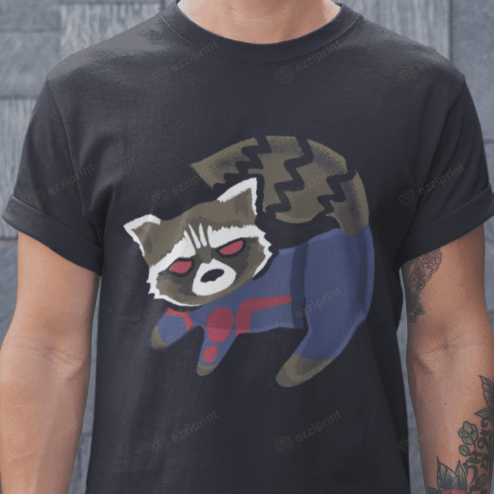 Raccoon The Lion King Rocket Raccoon Marvel T-Shirt
