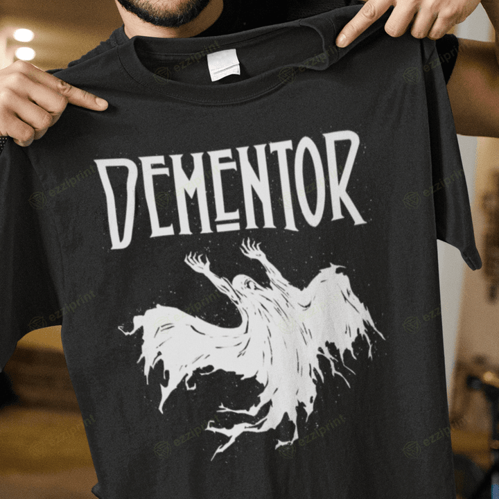 Dementor Led Zeppelin Swan Song Harry Potter Mashup T-Shirt