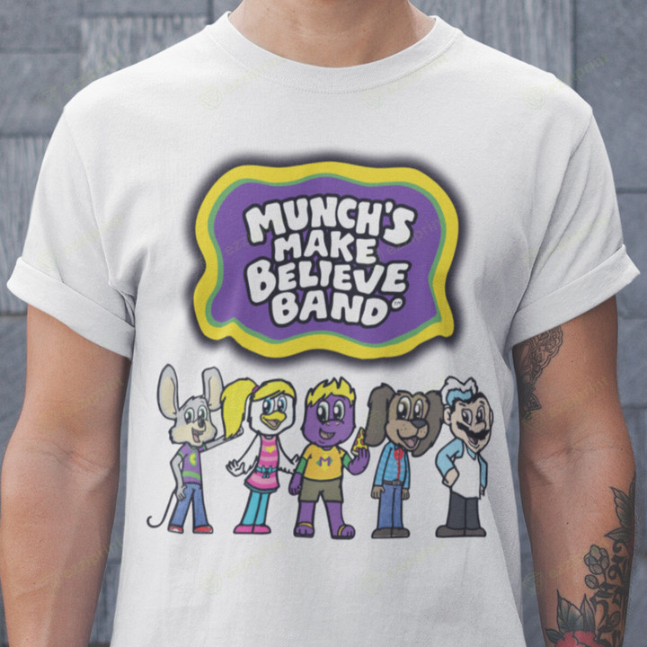 Munch's Make Believe Band Chuck E. Cheese T-Shirt