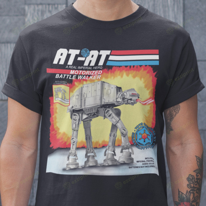 Motorized Battle Walker G.I Joe AT-AT Star Wars Mashup T-Shirt