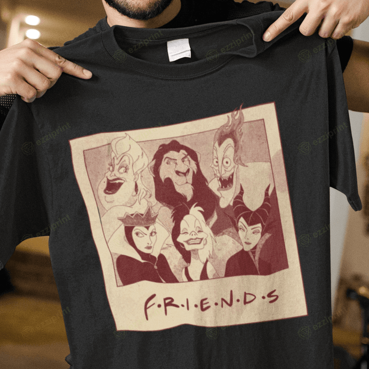 Friends 80s Villains Characters T-Shirt