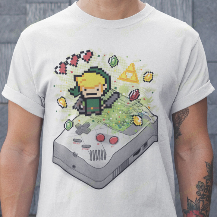 Retro Link The Legend of Zelda T-Shirt