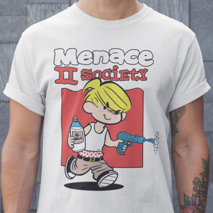 Menace Dennis the Menace Menace II Society Mashup T-Shirt