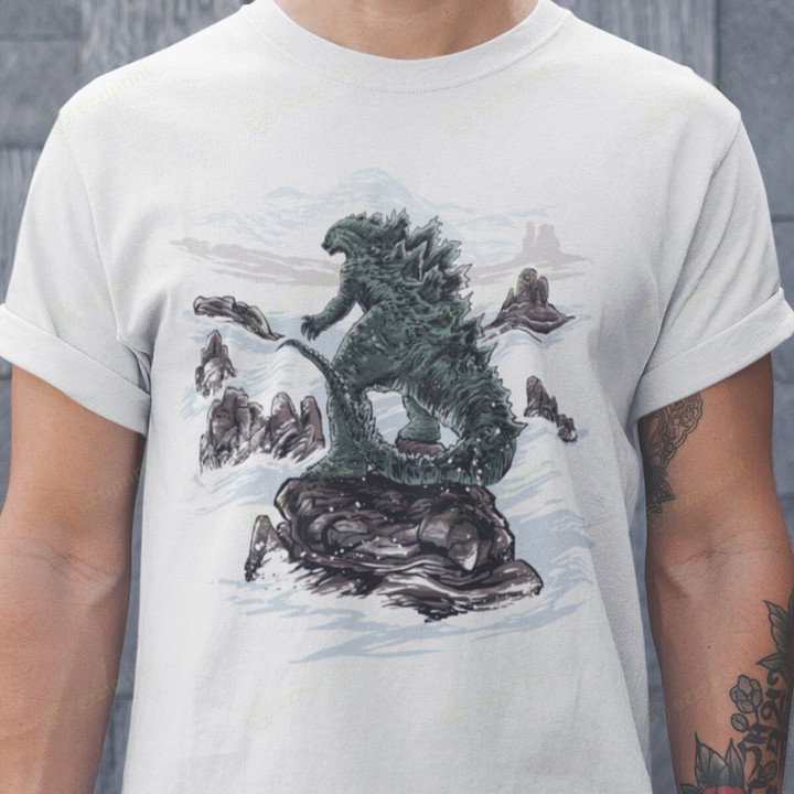 Sea Of Fog Godzilla T-Shirt