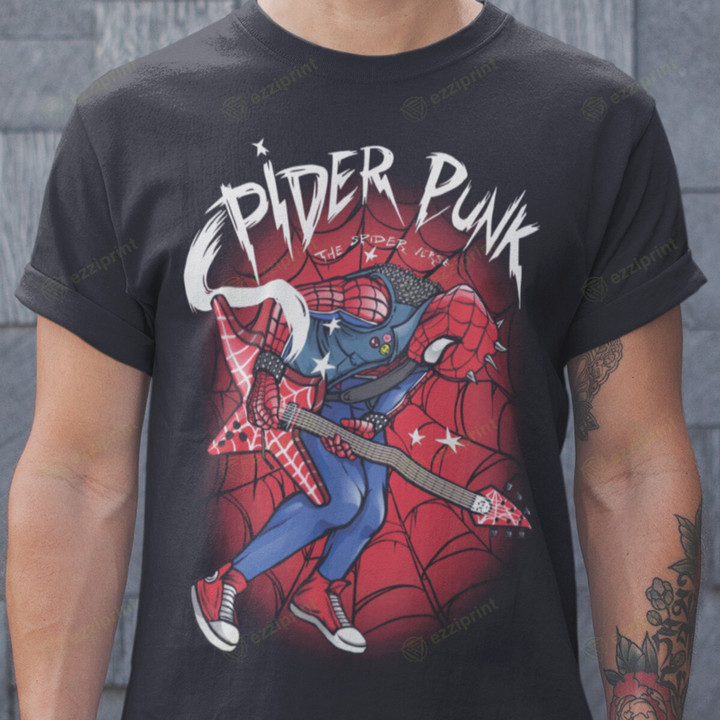 Spider Punk Cyberpunk Spider-man Mashup T-Shirt