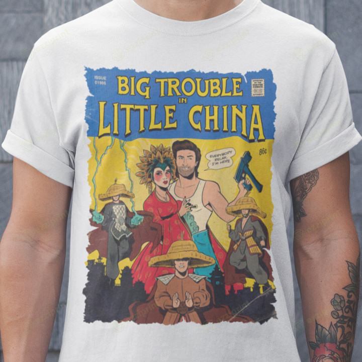 Big Trouble Comic Big Trouble In Little China T-Shirt