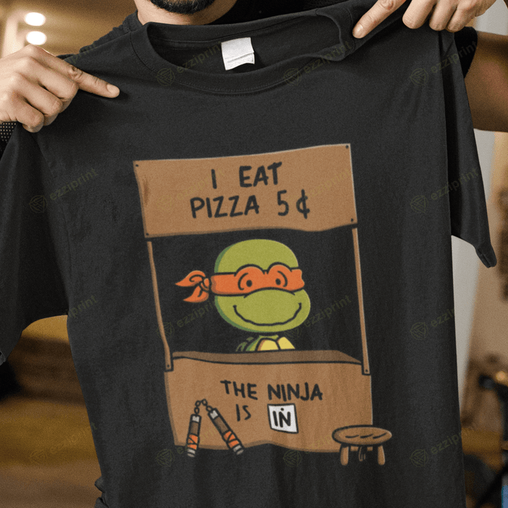 The Ninja Is In Michelangelo Teenage Mutant Ninja Turtles T-Shirt