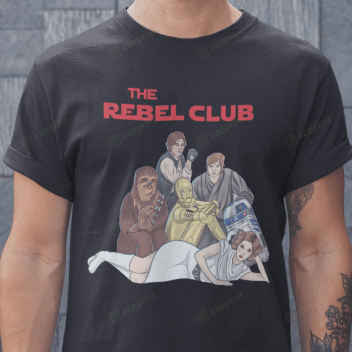 Rebel Club The Breakfast Club Star Wars Characters Mashup T-Shirt