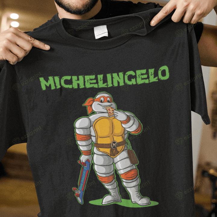 Michelingelo Teenage Mutant Ninja Turtles T-Shirt