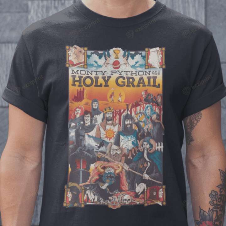 Most of the Monty Monty Python and the Holy Grail T-Shirt