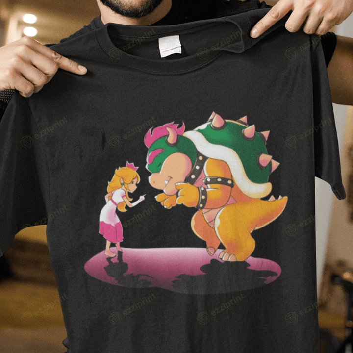 Super Dance Princess Peach Bowser Super Mario T-Shirt