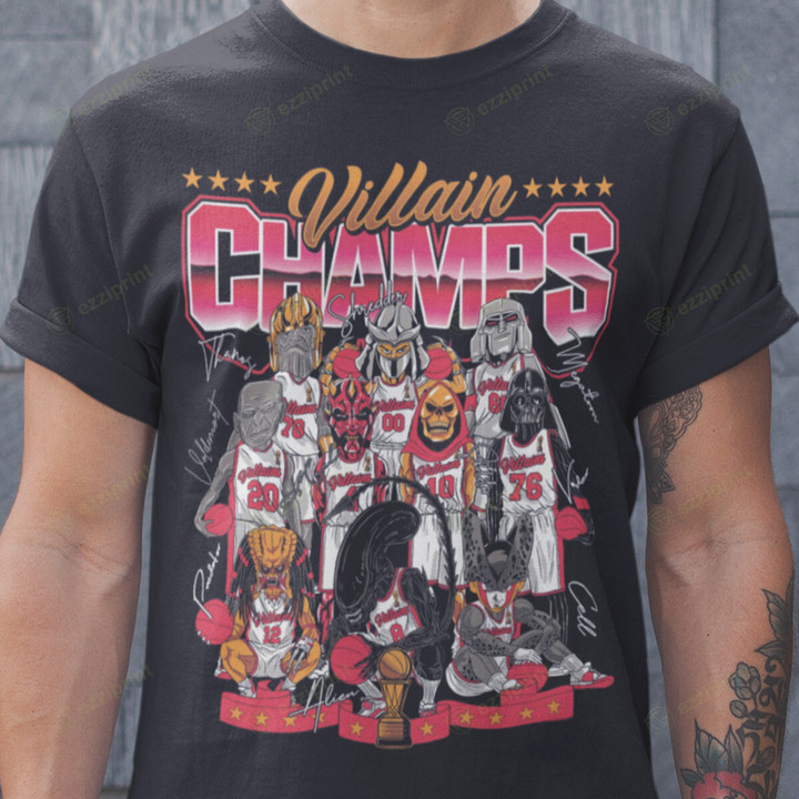 Villain Champs 80s Villains T-Shirt