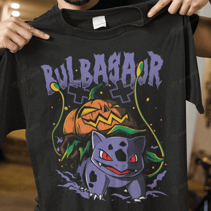 Halloween Bulbasaur Pokemon T-Shirt