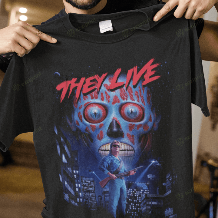 They Live Horror T-Shirt