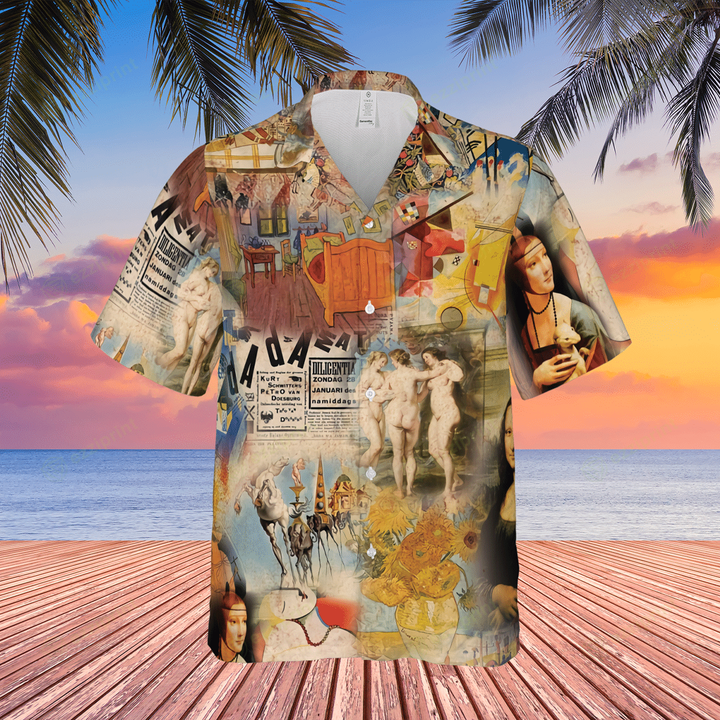 History Of Art Hawaiian Shirt