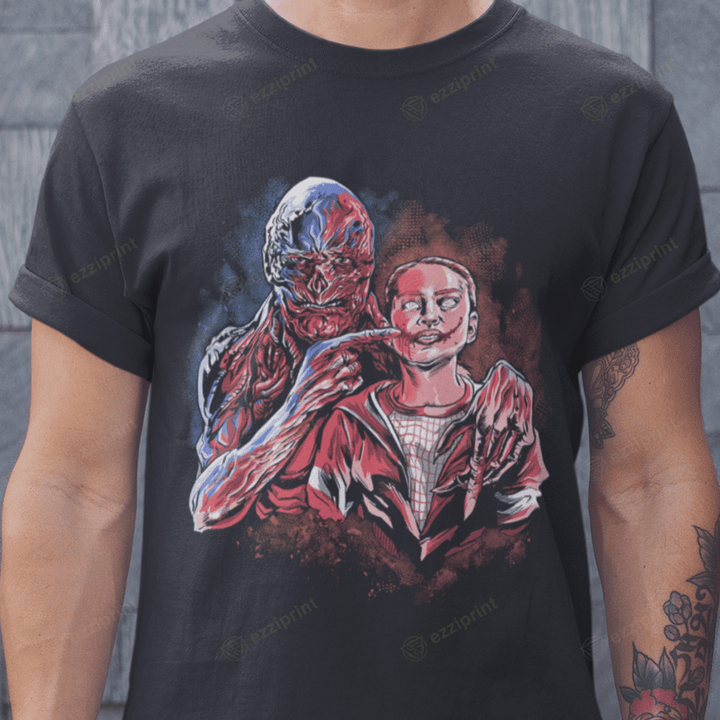 Smile Vecna And Max Stranger Things T-shirt