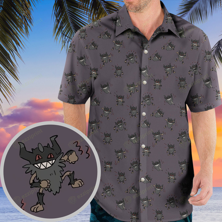 Perrrrrserker Pokemon Pattern Hawaiian Shirt