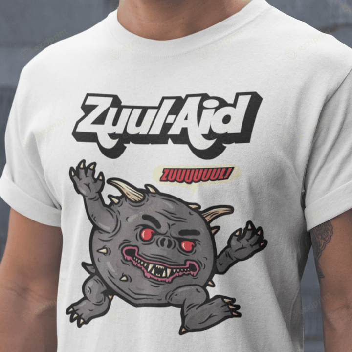 Zuul-Aid Zuul Monster Ghostbuster Kool-Aid Mashup T-shirt