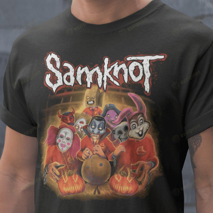 Samknot Slipknot Sam Trick R Treat Horror T-Shirt