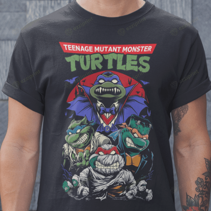 Teenage Mutant Monster Turtles Teenage Mutant Ninja Turtles Horror Character T-Shirt
