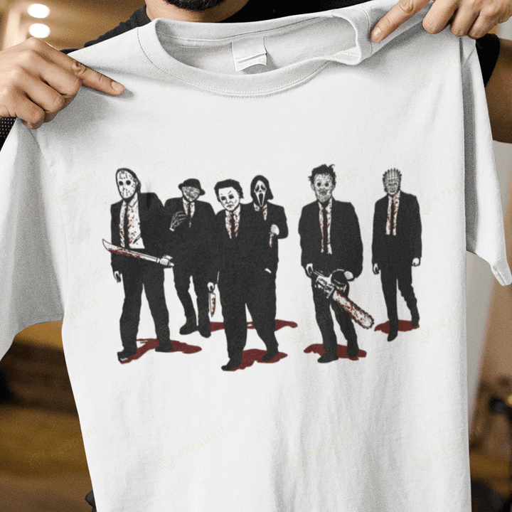 Reservoir Killers Reservoir Dogs Horror Characters T-Shirt