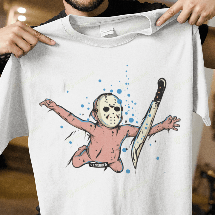Never Lake Nirvana’s Nevermind Jason Voorhees Mashup T-Shirt