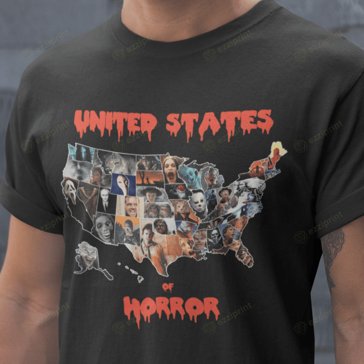 US of Horror Horror Character T-Shirt