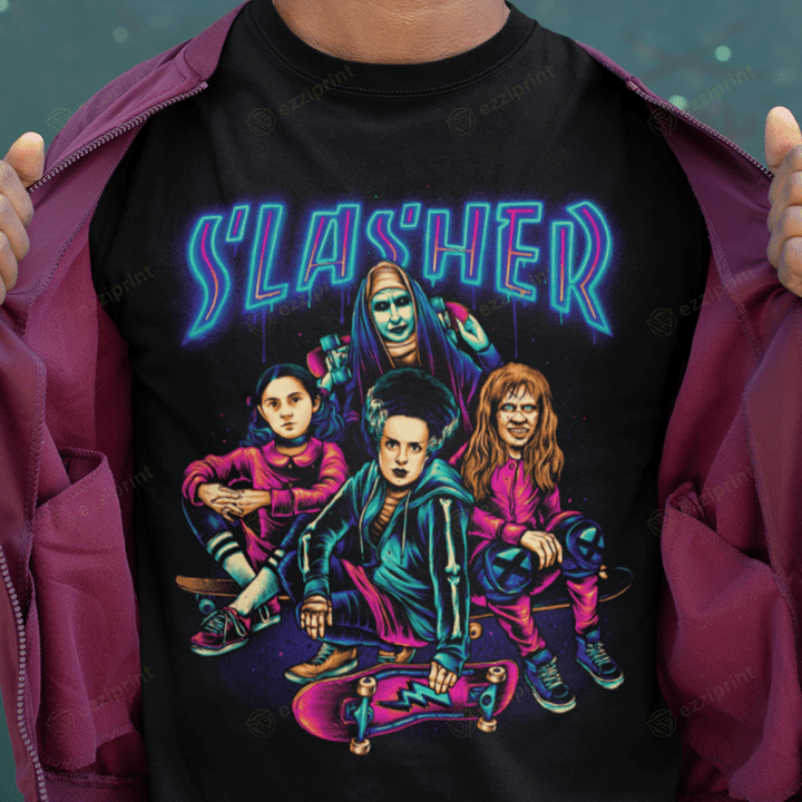 Slasher Girls Thrasher Magazine Horror Character T-Shirt