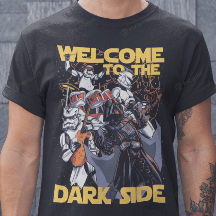 Welcome To The Dark Side Darth Vader Stormtroopers Star Wars T-Shirt