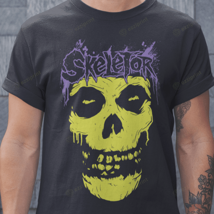 Skeletor Misfits Logo Skeletor He-Man and the Masters of the Universe T-Shirt