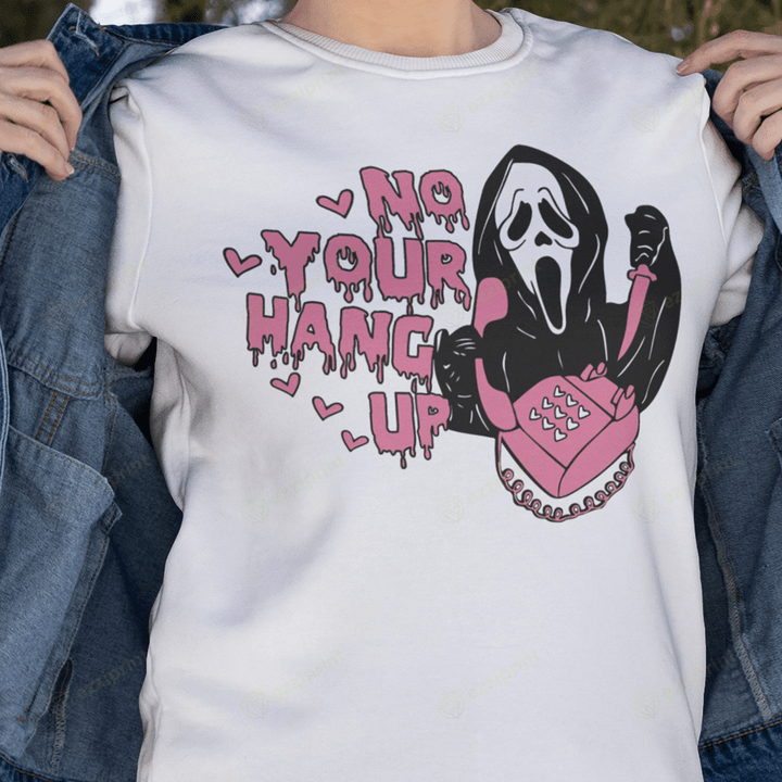 No You Hang Up Ghostface The Scream Horror T-Shirt