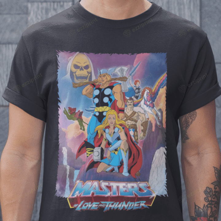 Masters of Love and Thunder Thor: Love and Thunder He-Man & Masters Of The Universe T-Shirt