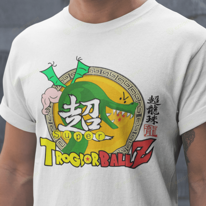 TrogdorBallZ Trogdor Dragon Ball Z Mashup T-Shirt