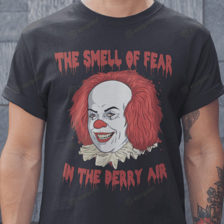 Smell Of Fear Pennywise It Horror T-Shirt