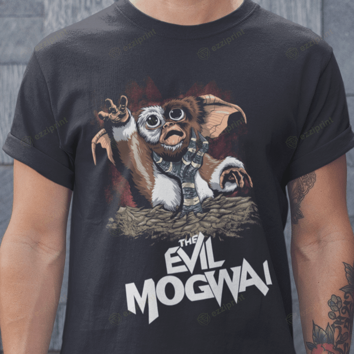 The Evil Mogwa Gremlins The Evil Dead Mashup T-Shirt