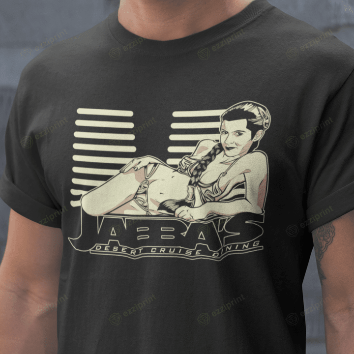 Desert Cruise Dining Jabba the Hutt Princess Leia Star Wars T-Shirt