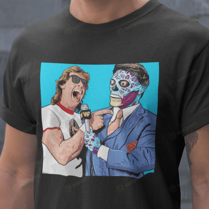 They Live Nada They Live Horror T-Shirt