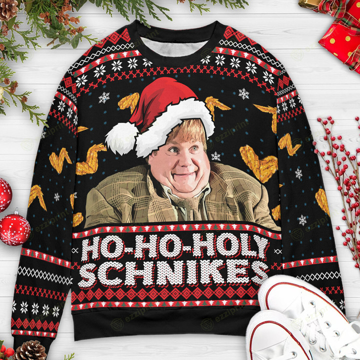 Ho-Ho-Holy Schnikes Funny Tommy Boy Sweater